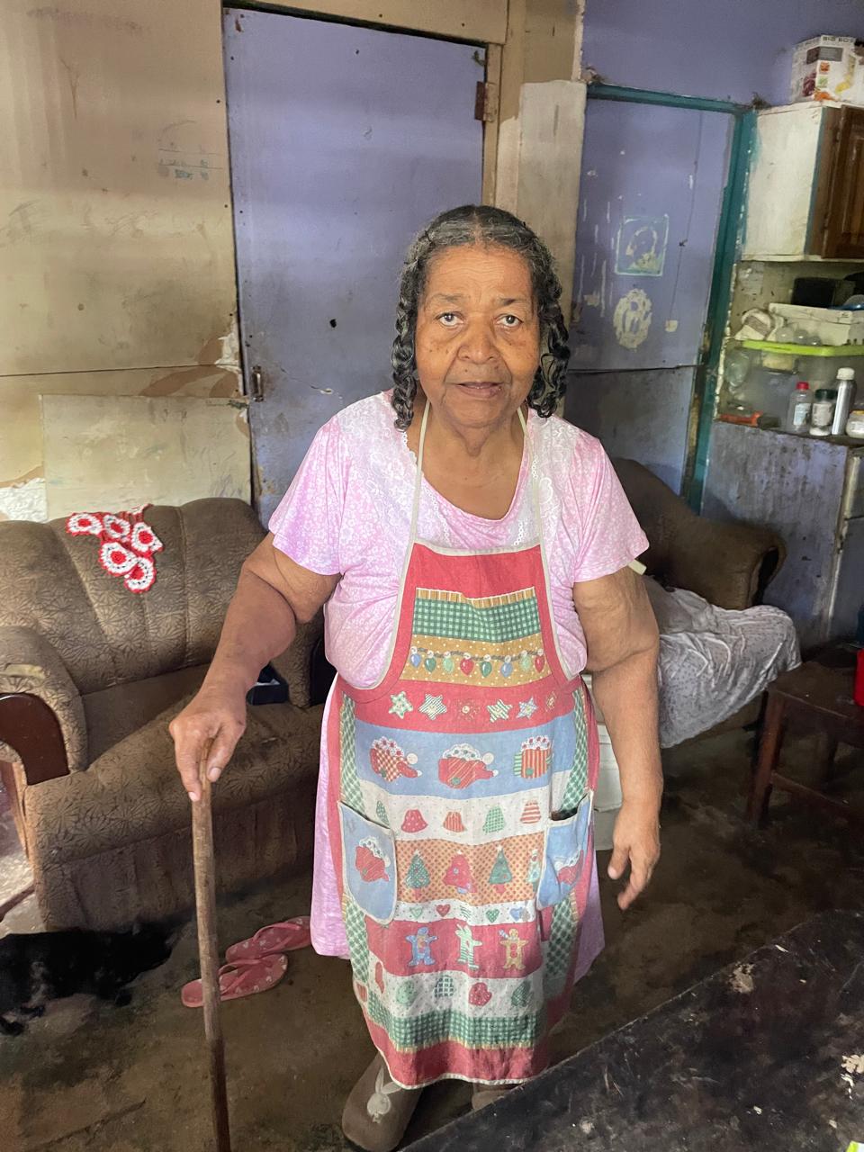 Elder woman at home